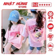 ANTIGUA printed leggings set with stuffed dogs for babies and mothers to wear together, made of 4c c