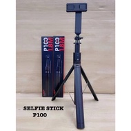 LIVE BROADCATS SELFIE STICK P100 SERIES 1.77M SUPER LONG TELESCOPIC MONOPOD