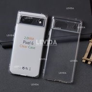 Case Google Pixel 6 Google Pixel 6 Pro Google Pixel 6A Premium Softcase Clear 2.0mm Case Bening Goog