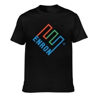 Fashion Mens Casual Enron Logo Summer Cool T-Shirt