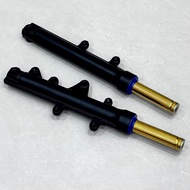 Lowered 1.5 Inch Fork Set Assy Gold Emas Lower Absorber Absober Damper Fok Depan Pendek STD Standard