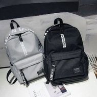 Beg Galas Lelaki Beg Galas Belakang Canvas School Bag Casual B Backpack B Beg Sekolah