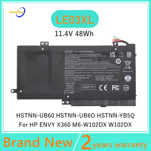 LE03XL Laptop battery For HP Envy x360 m6-w010dx w101dx HSTNN-PB6M HSTNN-UB60 HSTNN-UB6O HSTNN-YB5Q 