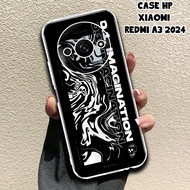 NEWEST XIAOMI REDMI A3 4G 2024 Case Motif [ART] Latest REDMI A3 2024 Case Softcase BENING Protected 