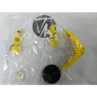 Bandai HG Super Bakuryū Sentai Abaranger Yellow Ranger Figure