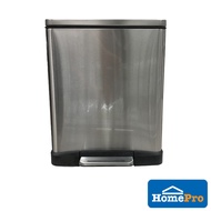 EKO DUSTBIN SOFT CLOSED EK1768MT 12L W29XD20XH36 CM SILVER