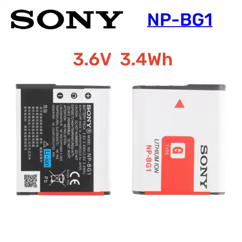 Original NP-BG1 NP BG1 NPBG1 Digital Camera Battery for Sony CyberShot DSC-W30 W35 W50 W55 W70 W80 W