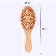Hair Massage Comb Wooden Bamboo Hair Brush Air Cushion Comb Hair Scalp Massage Anti Static Anti Hair