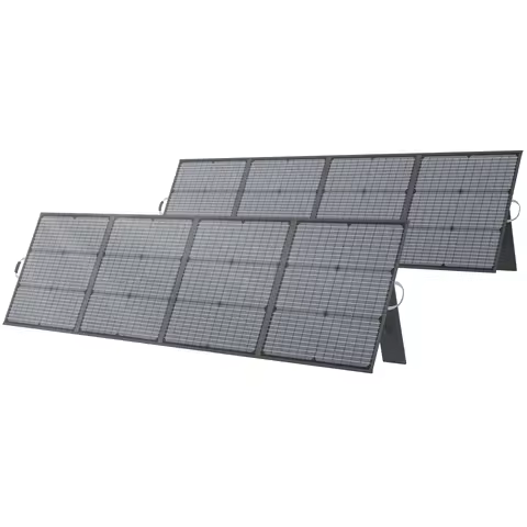 MHPOWOS 220W 110W Portable Solar Panel 220 110 Watt Foldable Solar Charger with Solar Cable 23.5% Hi