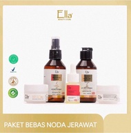 Paket bebas noda jerawat Ella skincare