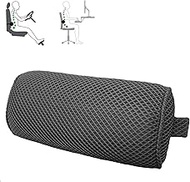 Esme L&H Lumbar Roll for Office Chair Car Seat, Breathable 3D Fabric Back Support Roll for Lower Bac