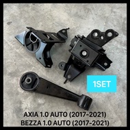 PERODUA AXIA 1.0 AUTO 2017-2021 BEZZA 1.0 AUTO 2017-2021 ENGINE MOUNTING SET