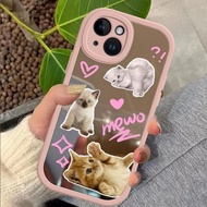 For Iphone ins flowers Makeup mirror case tulip iphone 12 PRO MAX/11/11 PRO/12/12 PRO/11 PRO MAX/12 MINI cover
