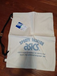運動袋全新Asics運動布袋,簡便布袋背包