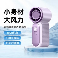 X x688 High-Speed Mini Handheld Fan USB Charging Long Battery Life Turbo Portable Outdoor Small Fan