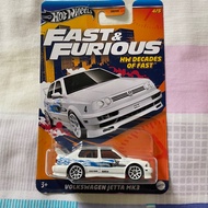 Hot Wheels Fast and Furious Volkswagen Jetta MK3 Decades of Fast
