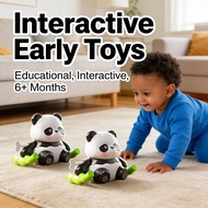 Educational Baby Interactive 6+ Months Crawling Toys Panda Toys