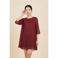 CHEVAL - Helena Dress - Red stripes