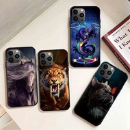 Frosted Printed Case iP Animal Series For iP 13 Pro Max / iP 13 Pro / iP 13 / iP 13 Mini Back Case