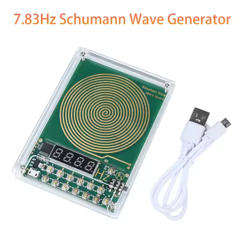 7.83Hz Schumann Wave Generator 0.1Hz~100kHz Adjustable Sine Wave Signal Generator DC 5V Micro USB In
