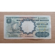 1 DOLLAR MALAYA AND BRITISH BORNEO