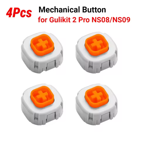 4pcs NS33 Long Life Mechanical Button Joystick Repair Replacement Game Accessories for Gulikit 2 Pro