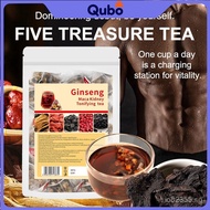 READY STOCK（  Five Treasure Tea Ginseng Five Treasure Teamale Fertility Tea Men's Tea YV7W
