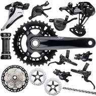 SHIMANO XT M8100 Groupset 24 Speed 26-36T 170 175MM Crankset Mountain Bike Groupset 2x12-Speed 45T 1