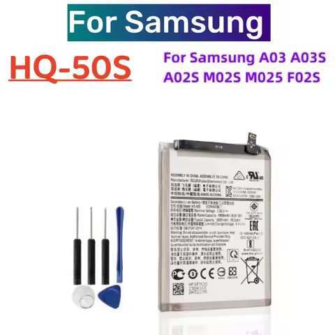 5000mAh Replacement Mobile Phone Batteries HQ-50SD HQ-50S For Samsung Galaxy A03 A03S A02S M02S M025