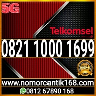 NOMOR CANTIK KARTU PERDANA SIMPATI TELKOMSEL 4G/5G 0821 1000 1699