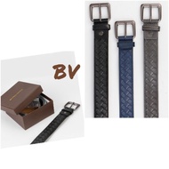 BV 100% Leather pure hand-woven belt men's casual belt come with BV packaging