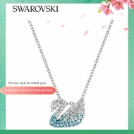 Swarovski หงส์ฟ้าสวารอฟสกี้ (ใหญ่) ICONIC SWAN ของขวัญสร้อยคอผู้หญิงคลาสสิก