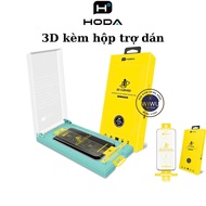 Hoda 3D Transparent Tempered Glass for IPhone 17 Pro Max, 16 Pro Max, 16 Pro, 15 Pro Max, 14 Pro Max
