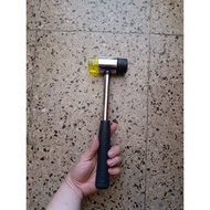 Good quality 40 mm rubber plastic combination hammer mallet rubber mallet