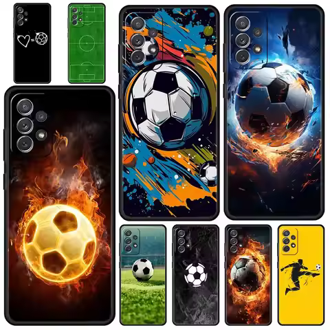 Case For Samsung A15 A13 A51 A71 A41 A31 A21S A03S A05 A12 A32 A52 A23 A25 A33 A53 A73 5G Cover Foot