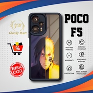Latest P0C0 F5 Case - P0C0 F5 - New Boruto Motif - Premium Glossy Softcase Hardcase Material - P0C0 