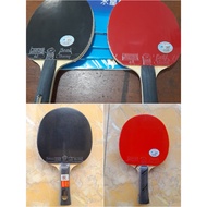 Sanwei T5000 Wooden Assembly Bat and Yinhe Rubber MERCURY II Soft Tuttle TMAX G28 Table Tennis Ping 