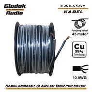 Embassy Speaker Cable 50 yards 10 GA 2 黛 5.26 mm2 cable 10 awg Per Meter