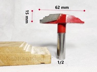 ดอกเร้าเตอร์ ลูกฟัก 15X62 mm.แกน 1/2".รหัส11005