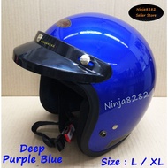 Helmet Magnum M8 - Deep Purple Blue ( L / XL ) SGV MS88 KHI XDOT MHR LASER BKP LTD INDEX BELL BOGO