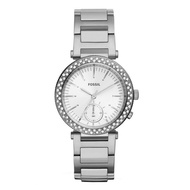 Fossil ES3849 Women's Urban Traveler GMT Dual Time Quartz Steel Watch