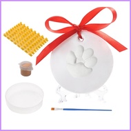Pawprint Keepsake Kit Clay Paw Print Modeling Kit Air-Dry Dog Paw Print Kit Clay Keepsake For Dogs P