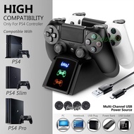 PlayStation 4 Slim / PRO 3 in 1 Wireless Controller Charging Dock PS4 Joystick Charger PS 4 Gamepad 