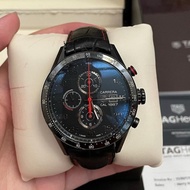 tag heuer carrera cal 1887 black pvd chrono automatic original