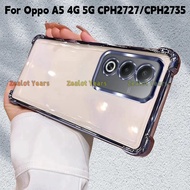 For Oppo A5 4G 5G CPH2727 CPH2735 A3 Pro Casing Luxury Electroplated Shockproof Phone Soft Case