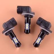 3Pcs 9V-30V LED Headlight Bulb Fit For Polaris Sportsman 550 570 600 700 800 850 1000 ACE Magnum Haw