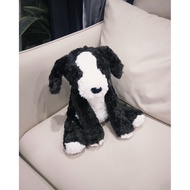 Lovely Border Collie dog teddy bear