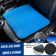 Bantal Duduk Di Jok Mobil Supir Bantalan Dududukan Kursi Depan Supir Silicon Gel Empuk Tebal Nyaman