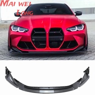 For BMW G80 M3 G82 M4 2021-2024 Car Front Bumper Lip Splitter Diffuser Body Kits Spoiler Bumper Guar