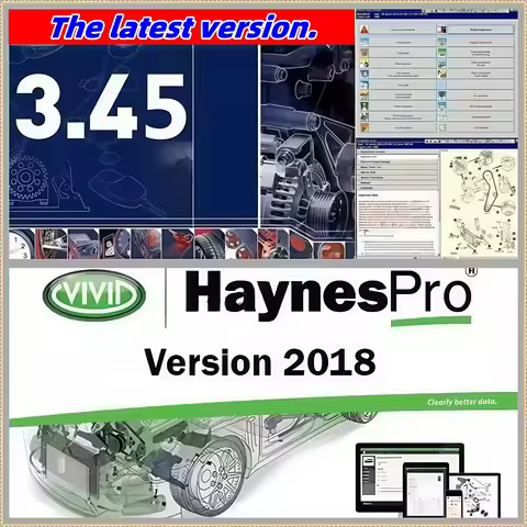 2026 Latest Auto Data 3.45 Car Software + vivid HAYNES PRO 2018 AtrissStakis Technik Workshop DATA M